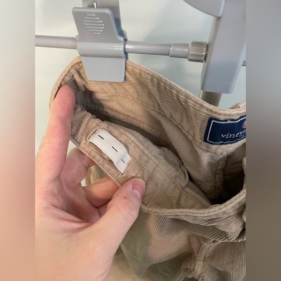 Vineyard Vines size 12 kids tan corduroys great condition - Picture 5 of 6